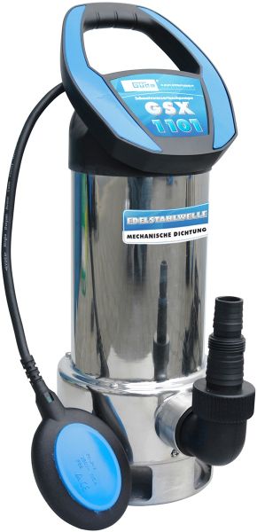 GÜDE Schmutzwassertauchpumpe GSX 1101 Bewässerungspumpe Wasserpumpe 19000l/h 