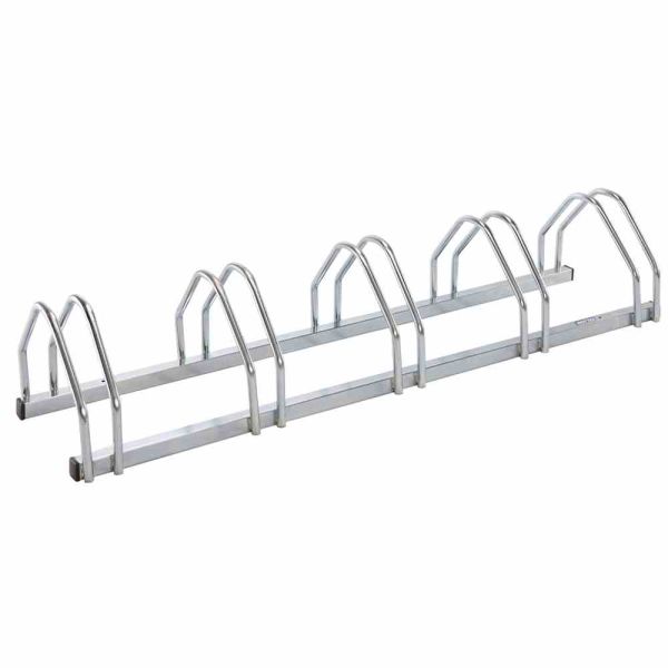 MOTTEZ Fahrradständer 5-Plätze 1333 x 330 x 260 mm Radständer, Velohalter 