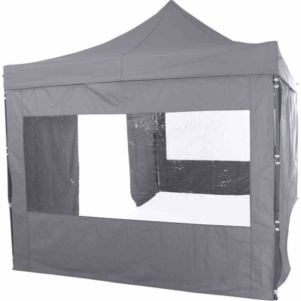 SIENA GARDEN Allrounder Pavillon Faltpavillon 300 x 450 cm rechteckig grau 