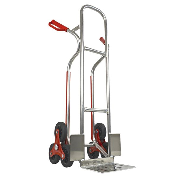 TRESTLES Sackkarre Treppensteiger Alu Aluminium Transportkarre 200kg S04HS Alu 