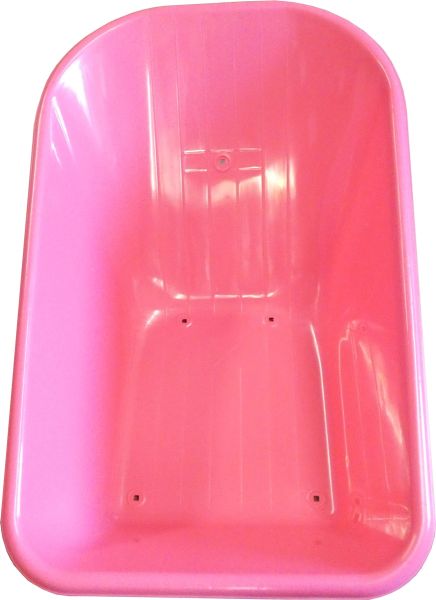 MATRIX Schubkarrenmulde Wanne Ersatzwanne Ersatzmulde PP-Mulde 100L Pink 