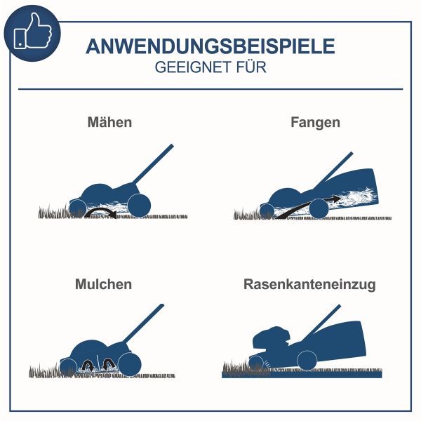 Scheppach Akku Rasenmäher 20V Mäher 43cm Schnittbreite BC-MP430-X ohne Akku 