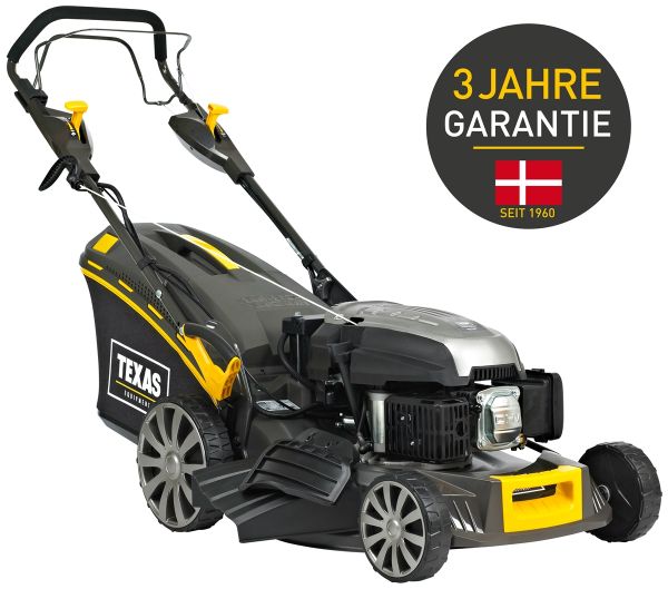 TEXAS Rasenmäher Benzin mit Antrieb Radantrieb PREMIUM 4850 TR/WE 48cm E-Start 