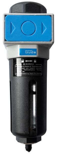 GÜDE Filter Wasserabscheider 1/4 Zoll Druckluftfilter Kondeswasserabscheider 