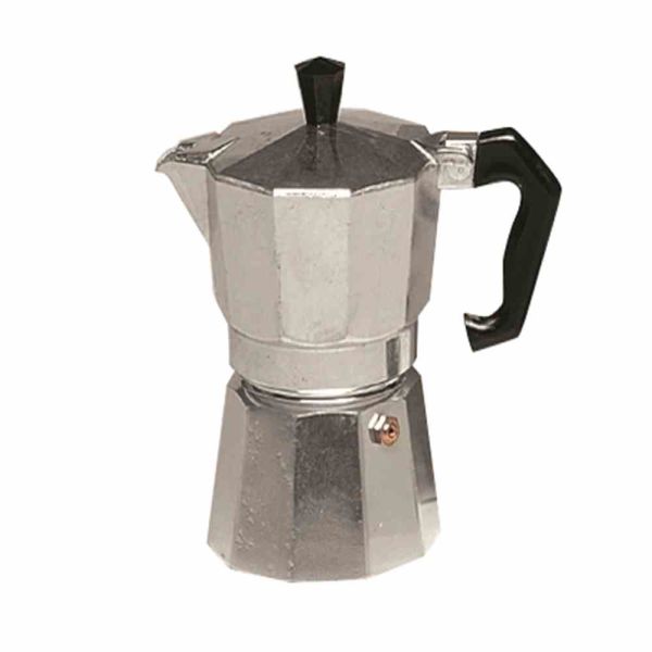 KRÜGER Alu Espressokocher, Espresso-Kocher, Silber, 9 Tassen ***NEU*** 