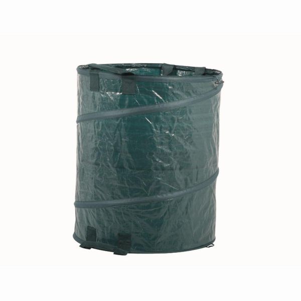 SIENA GARDEN Gartensack 160 Liter Springrahmen Polyethylen-Gewebe 3 Griffe grün
 