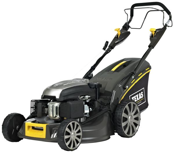 TEXAS Rasenmäher Benzin mit Antrieb Premium 5370TR/WE 4in1 196cm³ 4,9PS E-Start 