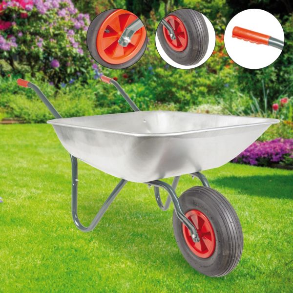 RAVENDO DIY80 Marken Schubkarre Gartenkarre Schiebkarre Hofkarre 80l *Gebraucht* 