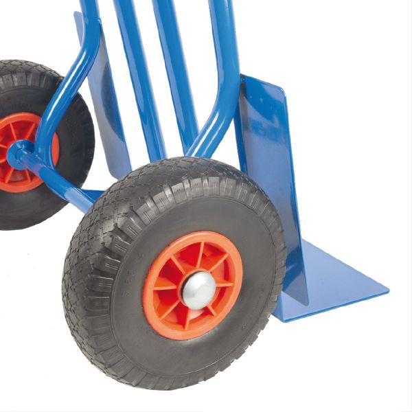 TRESTLES Profi Sackkarre Sackkarren Vollgummireifen Transportkarre 250kg S01blau 