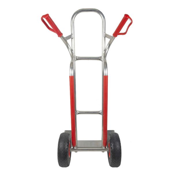 TRESTLES S04 Profi Alu Sackkarre Transportkarre Treppenrutsche 150 kg PU 2.WAHL 