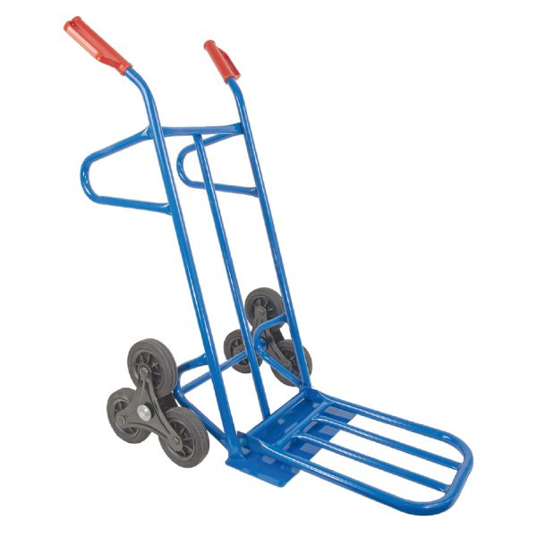 TRESTLES Profi Sackkarre klappbar Treppensteiger Transportkarre 200kg S20 blau 