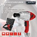 MATRIX EW 1100 Schlagschrauber elektro 230V Reifenwechsel Auto inkl. Stecknüsse 