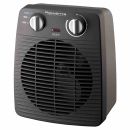 ROWENTA SO2210 Compact Power Heizlüfter, 2 Stufen, 2000W mit Thermostat schwarz 