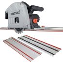 MATRIX Handkreissäge Tauchsäge mit Führungsschiene TRS 1400-64 1400W 190mm 70mm 