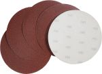 GÜDE Schleifpapier Set 5 Stk K60 230mm Schleifscheiben Tellerschleifer Klett 