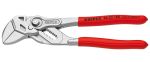 KNIPEX Zangenschlüssel 180mm verchromt Elektrostahl Kunststoff ölgehärtet 