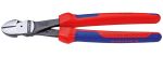 KNIPEX Kraft Seitenschneider schwarz atramentiert 250mm Hochleistungsstahl 