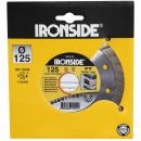 IRONSIDE Diamant-Trennscheibe Typ EUROJET 125mm, 2,2/10mm Rand geschlossen ***NEU*** 