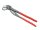 KNIPEX Cobra® Wasserpumpenzange 400 mm Rohrzange Rillengelenk grau