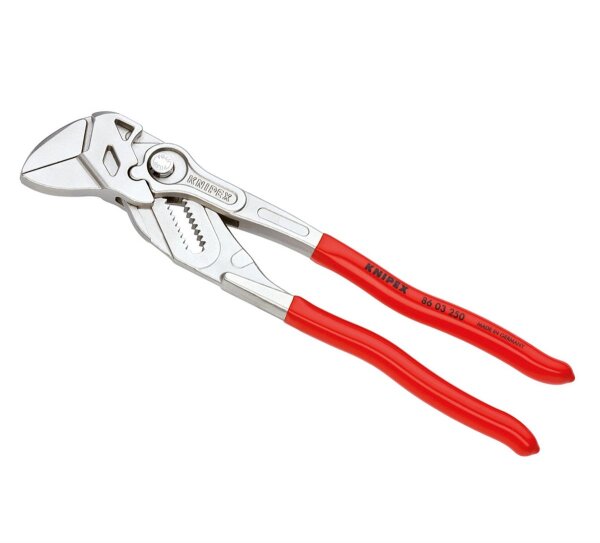 KNIPEX Zangenschlüssel 250mm bis 46mm, (1¾) Rohrzange KS überzogen
