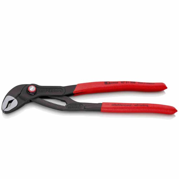 KNIPEX 0307852 Cobra® Wasserpumpenzange 300mm isoliert 2Komponenten Rillengelenk