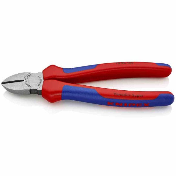 KNIPEX 0303404 Seitenschneider 180mm schlanke Kopfform Elektrostahl geschmiedet