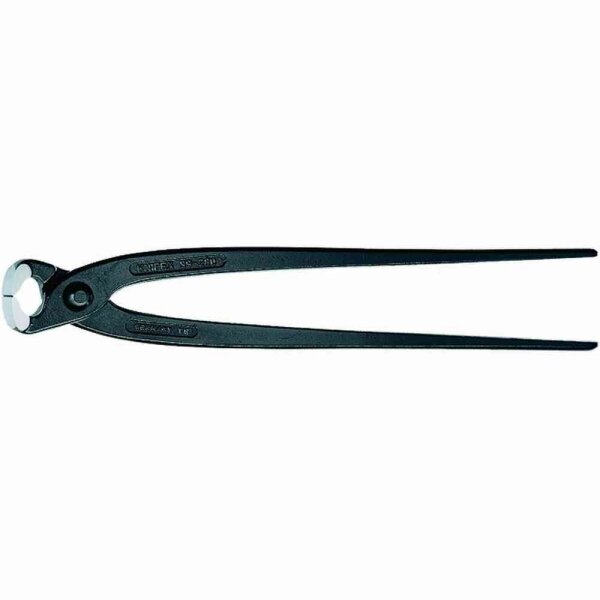 KNIPEX 0301327 Monierzange 220mm Griffe atramentiert Kopf poliert silber/schwarz