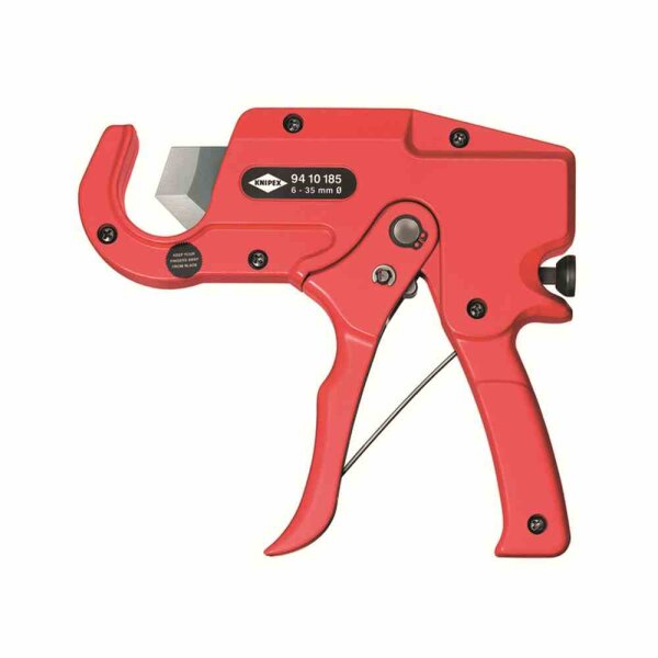 KNIPEX 0304702 Rohrschneider Ø 6-35mm geeignet für Kunststoff rot lackiert