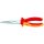 KNIPEX 0302283 Flachrundzange 200mm gerade Backen Schutzisoliert 1000V