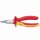 KNIPEX 2206160 Rundzange 160mm Schutzisoliert 1000V VDE geprüft rot/gelb