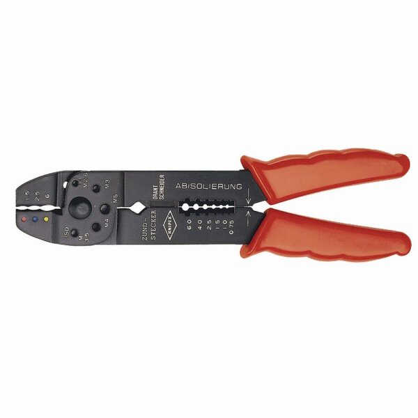 KNIPEX 0303413 Kerbzange, mechanisch, 0,5-2,5mm², AWG10-20, Kerbung