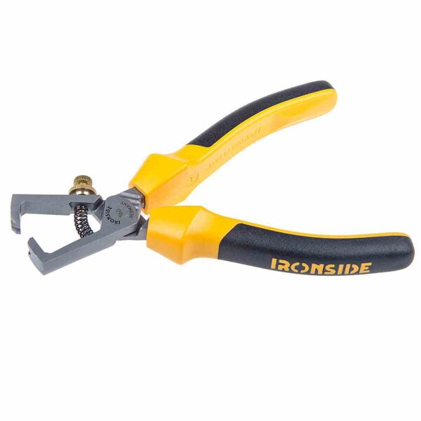 IRONSIDE 121386 Abisolierzange 160mm 2Komp-Griff