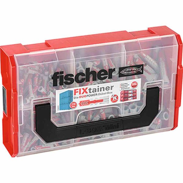FISCHER 535968 FIXtainer - DUOPOWER (210 Teile)