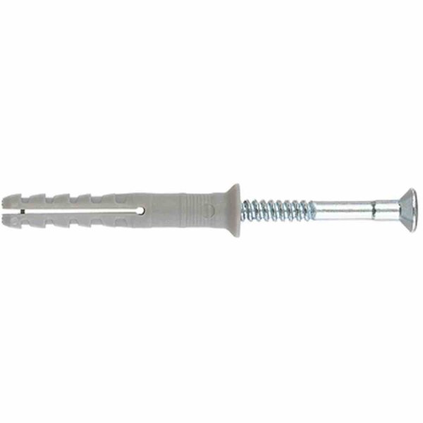 FISCHER 50353 N 6 x 80/50 S Nageldübel mit Senkkopf und Nagelschraube,