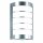CMD 29/1BM Sensorleuchte 75W AGL Gl_opal E27 edst IP44
