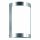 CMD 29/3 Wandanbauleuchte 57W edst gbürst Gl_sat IP44