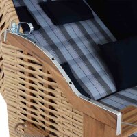 TRENDY BY DEVRIES Strandkorb Trend 10+, Stoff 745