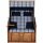 TRENDY BY DEVRIES Strandkorb Trend 10+, Stoff 745
