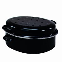 KRÜGER Gänsebräter, Stahlblech Gourmet 42...