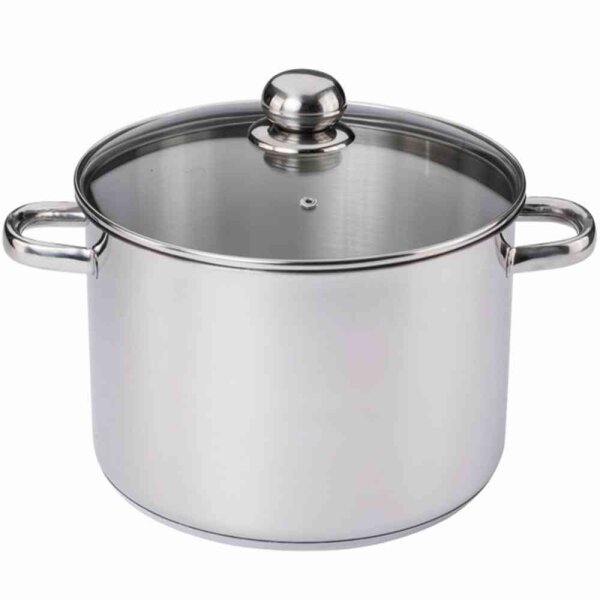 KRÜGER Maxikochtopf, Jumbotopf, Allzwecktopf, Großraumtopf, Induktion, 10L