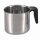 KRÜGER Milchtopf, Kochtopf, Edelstahl, ohne Deckel, 14cm, 1,5l