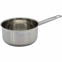 KRÜGER Stieltopf Ohio Edelstahl 16 cm 1,0 l, ohne...