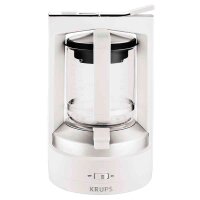 KRUPS Kaffeemaschine KM4682  12Tassen, weiß,...