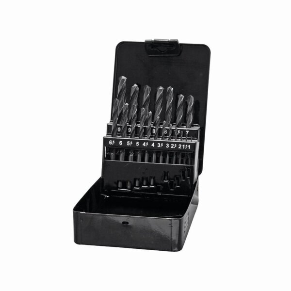 IRONSIDE 230173 HSS-Bohrer-Satz 19tlg. 1-10 mm/0,5