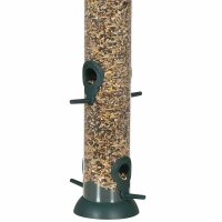 SIENA GARDEN Vogelfuttersäule Premium Line für Mischfutter Ø9x38cm Kunststoff