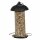 SIENA GARDEN Vogelfuttersäule Steel Line für Mischfutter 20cm Stahl in schwarz