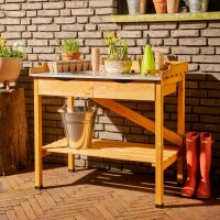 SIENA GARDEN Pflanztisch Paola Kiefer FSC 100% 99x50x90