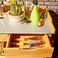 SIENA GARDEN Pflanztisch Paola Kiefer FSC 100% 99x50x90