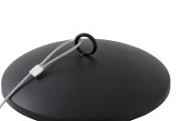 SIENA GARDEN Futtersäule Matt Black für Meisenknödel, 28,5x19