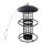 SIENA GARDEN Futtersäule Matt Black für Meisenknödel, 28,5x19